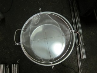 Vertical-Type Oil Fryer(common-heating-pipe) - DHH-23C. Oil Filter Net& Oil Storage